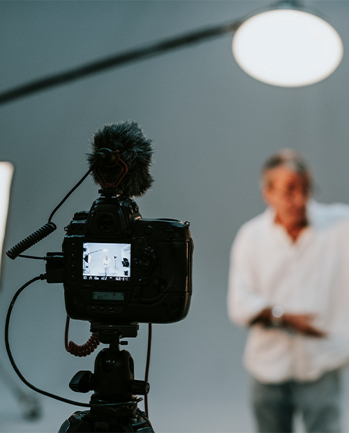 Behind the scenes